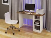 Mesinha Ultra Moderna Canela/OffWhite Para Computador ou Notebook