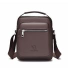 Messenger Bag Business em couro PU resistente à água para homens