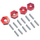Metal de atualização do adaptador Wheel Hex Hub para MJX Hyper Go Metal de atualização do adaptador Wheel Hex Hub para MJX Hyper Go