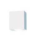 Metal Domado Arandela 5376.12 Kasse Branco Fosco