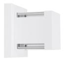 Metal Domado Arandela 5729.12 Spin 360 Branco Fosco