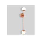 Metal Domado Arandela 6068.41 Sole Haste Duplo Rose