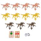 Metal Horses para o jogo de tabuleiro de corrida de cavalos Saberoll 11 Horses Metal Horses para o jogo de tabuleiro de corrida de cavalos Saberoll 11 Horses