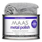 Metal Polish MAAS 500g Lata+Cloth Free Cloth Universal Metal Cleaner