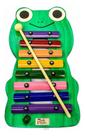 Metalofone Sapo Com 8 Teclas Coloridas Jog Vibratom P2235 Xi