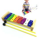Metalofone Xilofone Infantil 8 Notas Rítmica Pequeno MXP Metalofone Xilofone Infantil 8 Notas Rítmica Pequeno MXP