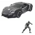 Metals Die Cast Pantera Negra e Lykan Hypersport 4964 Metals Die Cast Pantera Negra e Lykan Hypersport 4964