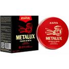 Metalux Razux 100 g Polidor de Metais Especial Escapamento Remove Amarelado Automotivo