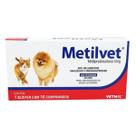 Metilvet Anti-Inflamatório Cães/Gatos 10 Comprimidos 5Mg