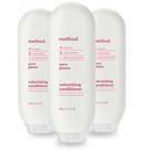 Método de condicionador Volumizing Pure Peace 400 ml (pacote com 3)