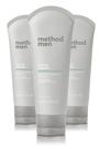 Método de creme de barbear Men Sea+ Surf com óleo de argão, 100 ml, pacote com 3 unidades Método de creme de barbear Men Sea+ Surf com óleo de argão, 100 ml, pacote com 3 unidades
