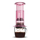 Método de fermentação 3 em 1 da prensa de café AeroPress Clear Pink