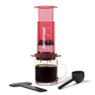 Método de fermentação 3 em 1 da prensa de café AeroPress Clear Red