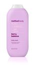 Método de lavagem corporal: Berry Balance 532 ml, sem parabenos e ftalatos