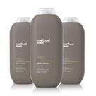 Método de Lavagem Corporal Masculino Cedar + Cypress - 540ml (Kit com 3)