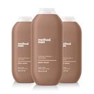 Método de lavagem corporal masculino Sandalwood + Vetiver 540ml (pacote com 3)