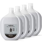 Método de recarga de lavagem à mão Premium Gel Vetiver + Amber 1Lx4 Método de recarga de lavagem à mão Premium Gel Vetiver + Amber 1Lx4