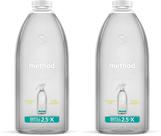 Método de recarga de limpador de chuveiro Eucalyptus Mint 2x 2L Método de recarga de limpador de chuveiro Eucalyptus Mint 2x 2L