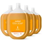 Método de recarga de sabonete em gel Clementine Scent 1,6 L (pacote com 4) Método de recarga de sabonete em gel Clementine Scent 1,6 L (pacote com 4)