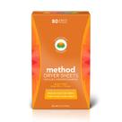 Método de secagem de lençóis: Ginger Mango, 80 folhas, 1 pacote Método de secagem de lençóis: Ginger Mango, 80 folhas, 1 pacote