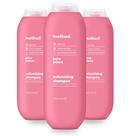 Método de shampoo Volumizing Pure Peace com rosa 414 ml (pacote com 3)