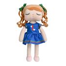 Metoo Boneca Angela Cachos Cheerleader + Cabide + Sacola Metoo Original - 38 Cm