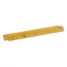 Metro Plastico Llinan Duplo Amarelo - Kit C/12 Pecas