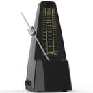 Metrônomo mecânico AODSK preto para piano, guitarra, violino, bateria Metrônomo mecânico AODSK preto para piano, guitarra, violino, bateria