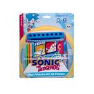 Meu Primeiro Kit de Pintura Sonic c/ Livro de Rolo + Suporte e Acessórios Leonora - 10369 Meu Primeiro Kit de Pintura Sonic c/ Livro de Rolo + Suporte e Acessórios Leonora - 10369