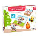 Meu Primeiro Quebra-Cabeça Fazendinha 20 Peças Pais e Filhos - 793042