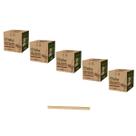 Mexedor Palheta Billa Curto Bambu Bebida Chá Café Kit 5