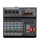 Mezclador DJ BOMGE BMG-06A de 6 Canales Bluetooth USB 48V