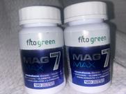 Mg 7 MAX - Magnésio 7 Em 1 - 120 Capsulas De 500mg 2potes
