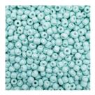 Miçanga 6/0 Passante Perolado Vidrilho Verde Tiffany 4mm 1500pçs 150g Miçanga 6/0 Passante Perolado Vidrilho Verde Tiffany 4mm 1500pçs 150g