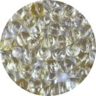 Miçanga Bola 15mm Conta Irregular 50pçs Vidro Amarelada Biju Miçanga Bola 15mm Conta Irregular 50pçs Vidro Amarelada Biju