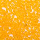 Miçanga Bola Facetada Acrílico Laranja 6mm 3400pçs 500g Passante