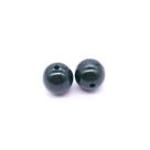 Miçanga Bola Lisa Plástico Verde 8mm 100pçs 50g Passante