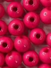 Miçanga Bola Rosa Pink 4mm/ aprox.5000peças - 100g