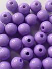 Miçanga Bola Roxo 8mm/ aprox.210peças - 50g Miçanga Bola Roxo 8mm/ aprox.210peças - 50g