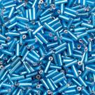 Miçanga Canutilho Tubo Azul Turquesa 7mm 10000pç Biju 500g Miçanga Canutilho Tubo Azul Turquesa 7mm 10000pç Biju 500g