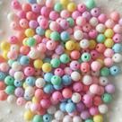 Miçanga Color Candy 6mm Bolinha P/ Pulseira 1000 Peças Aprox - missanga contas
