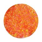 Miçanga Conta Redonda Craquelada 8mm Tie Dye Rosa e Laranja com 100 unidades