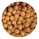 Miçanga Emborrachada 8mm 200un p/ Montar Pulseira Infantil Terço Brinco Várias Cores