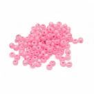 Miçanga para Guia Rosa Cintilante Artesanato 4mm de 50g