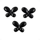 Miçanga Passante Borboleta 23x30mm Preto 10pç Bijuteria Arte Miçanga Passante Borboleta 23x30mm Preto 10pç Bijuteria Arte