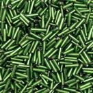 Miçanga Passante Canutilho Verde Escuro 7mm 10.000pçs 500g Miçanga Passante Canutilho Verde Escuro 7mm 10.000pçs 500g
