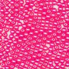 Miçanga Passante Pérola Abs Rosa 6mm 500pçs 75g