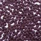 Miçanga Passante Pitanga Plástico Marrom 6mm 1000pçs 100g
