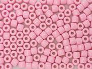 Miçanga Tererê 8x10mm 500g Cor 070 Rosa Bebê Leitoso Miçanga Tererê 8x10mm 500g Cor 070 Rosa Bebê Leitoso