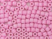 Miçanga Tererê 8x10mm 500g Cor 120 Rosa Pastel Leitoso